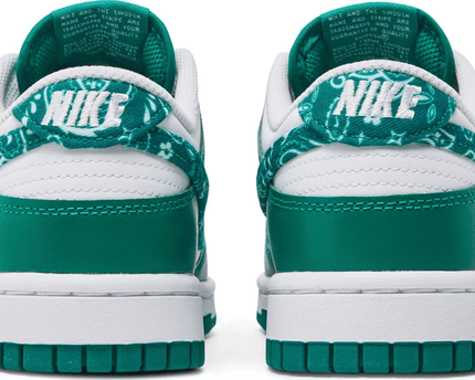 Men's SB Dunk Low Green Paisley Shoes