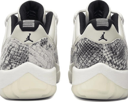 Men's Air Jordan 11 Low Retro Light Bone Snakeskin Shoes
