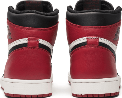 Men's Air Jordan 1 High Retro OG Bred Toe Shoes