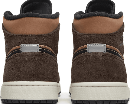 Men's Air Jordan 1 Mid SE Dark Chocolate Shoes
