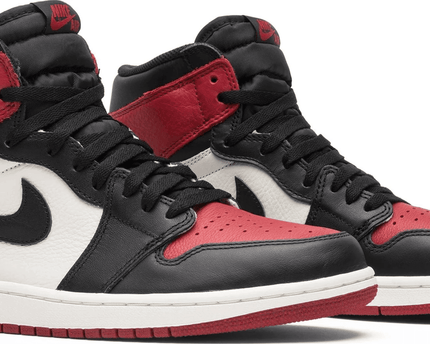Men's Air Jordan 1 High Retro OG Bred Toe Shoes