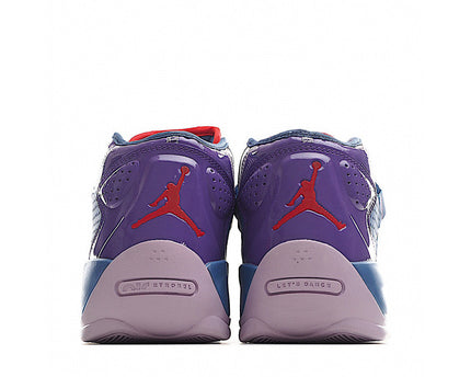 Men's Air Jordan Zion 2 Purple Blue Shoes