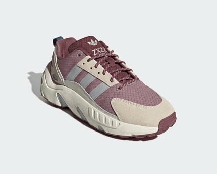 Men's ZX 22 Boost Burgundy Shoes
