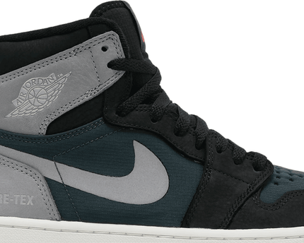 Men's Air Jordan 1 High Element Gore-Tex Black Particle Grey Shoes