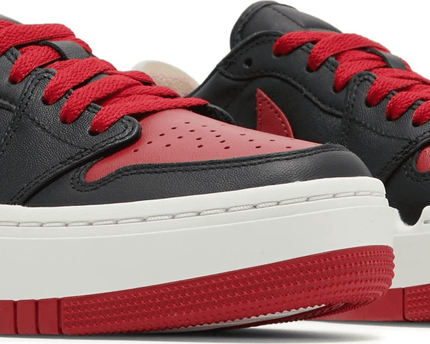 Men's Air Jordan 1 Low Elevate SE Bred Shoes