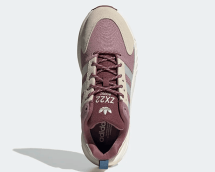 Men's ZX 22 Boost Burgundy Shoes