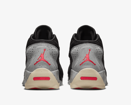 Men's Air Jordan Zion 2 Black Cement Shoes
