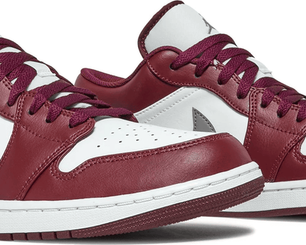 Men's Air Jordan 1 Low Cherrywood Red Shoes