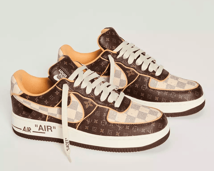 Men's Air Force 1 Low x Louis Vuitton Brown Shoes