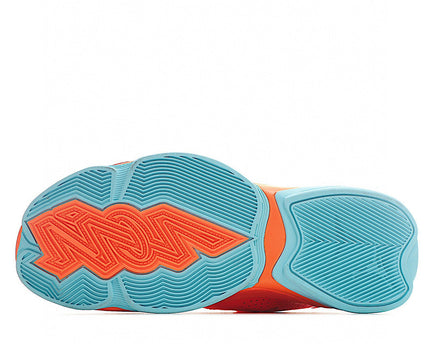 Men's Air Jordan Zion 2 Orange Sky Blue Shoes