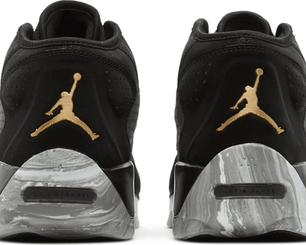 Men's Air Jordan Zion 2 TB Black Metallic Gold Shoes