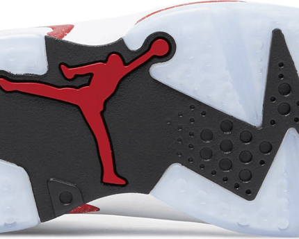 Men's Air Jordan 6 Retro Red Oreo Shoes
