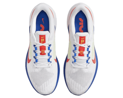 Men's Air Zoom Winflo 9 White Racer Blue Crimson Shoes