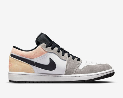 Men's Air Jordan 1 Low SE Black Magic Ember Shoes