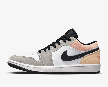 Men's Air Jordan 1 Low SE Black Magic Ember Shoes