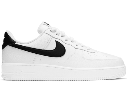 Men's Air Force 1 '07 White Black Shoes