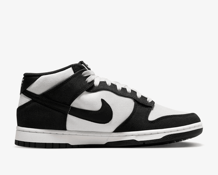 Men's Dunk Mid Sail Black Shoes