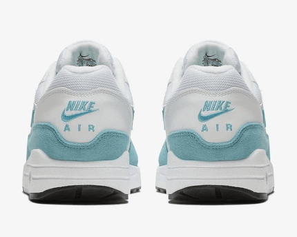 Men's Air Max 1 White Turquoise Shoes
