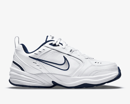 Men's Air Monarch 4 White Blue Shoes