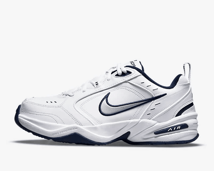 Men's Air Monarch 4 White Blue Shoes