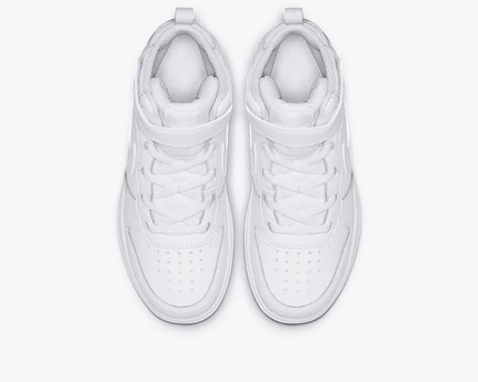 Men's Court Borough Mid 2 White Shoes
