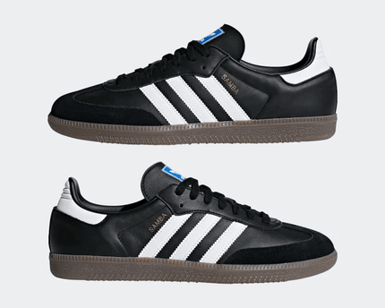 Men's Adidas Samba OG Black White Shoes