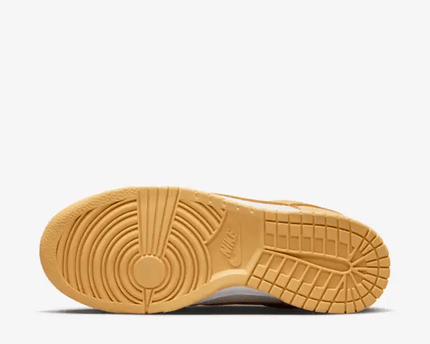 Men's Dunk Low Gold Suede Shoes