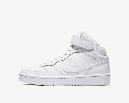 Men's Court Borough Mid 2 White Shoes