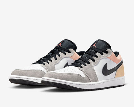 Men's Air Jordan 1 Low SE Black Magic Ember Shoes