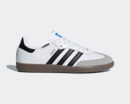 Men's Adidas Samba OG White Black Shoes