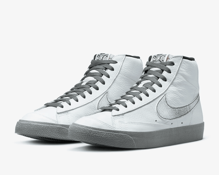 Men's Blazer Mid 77 White Smoke Grey Shoes