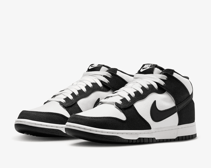 Men's Dunk Mid Sail Black Shoes