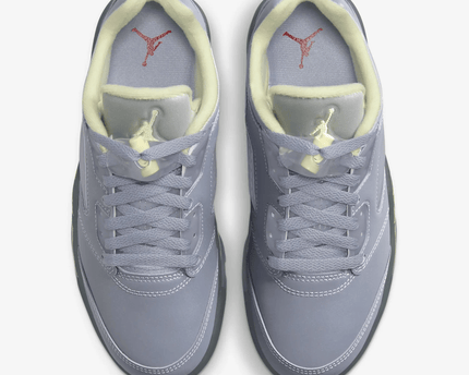 Men's Air Jordan 5 Retro Low Indigo Haze Shoes