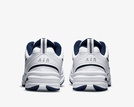Men's Air Monarch 4 White Blue Shoes