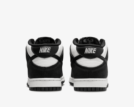 Men's Dunk Mid Sail Black Shoes