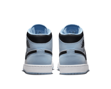 Men's Air Jordan 1 Mid Ice Blue Shoes