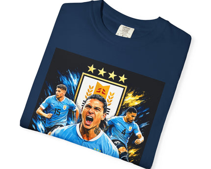Uruguay National Team Soccer Shirt, World Cup 2026 Tee, Uruguay Flag