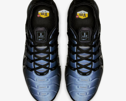 Men's Air VaporMax Plus Black And Aluminum Shoes