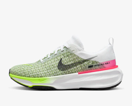 Men's Invincible 3 White And Hyper Pink Shoes