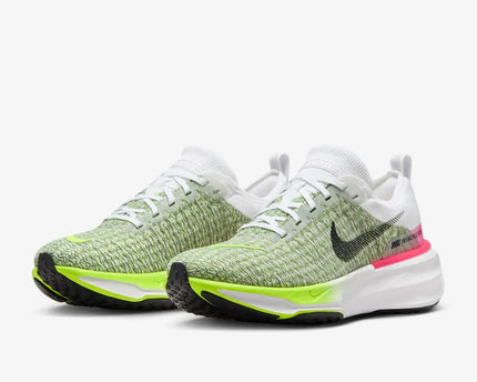 Men's Invincible 3 White And Hyper Pink Shoes