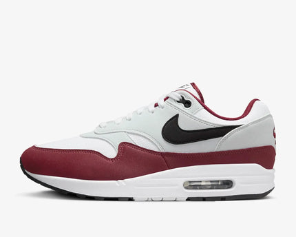 Men's Air Max 1 Red And White Shoes