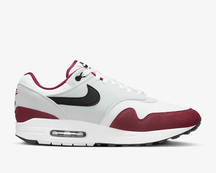 Men's Air Max 1 Red And White Shoes