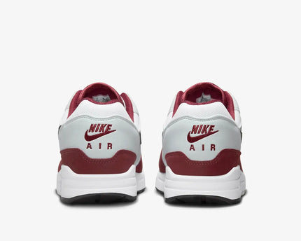 Men's Air Max 1 Red And White Shoes