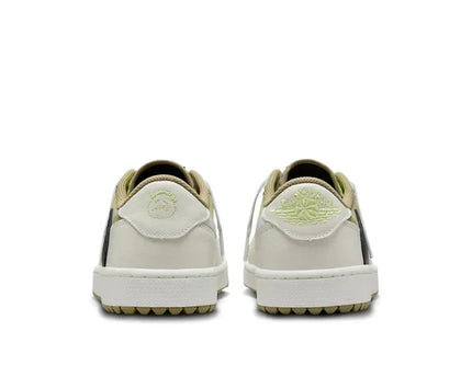 Men's Travis Scott x Air Jordan 1 Low Golf x Travis Scott Olive Shoes