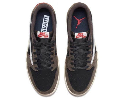 Men's Travis Scott x Air Jordan 1 Low 'Mocha' Shoes