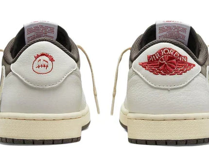 Men's Travis Scott x Air Jordan 1 Low OG 'Reverse Mocha' Shoes