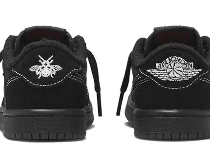 Men's Travis Scott x Air Jordan 1 Low OG SP 'Black Phantom' Shoes