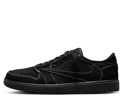 Men's Travis Scott x Air Jordan 1 Low OG SP 'Black Phantom' Shoes