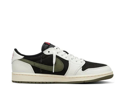Men's Travis Scott x Air Jordan 1 Low OG SP 'Travis Scott Medium Olive' Shoes