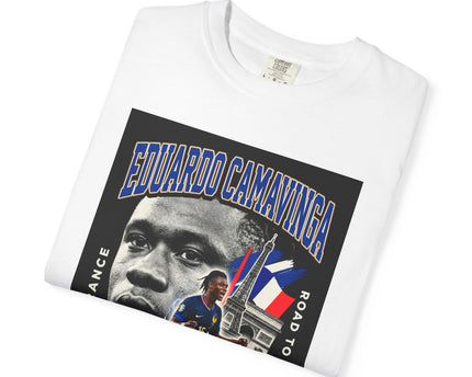 Eduardo Camavinga Soccer Player T-Shirt, 2026 World Cup Back Print, France Soccer T-shirt
